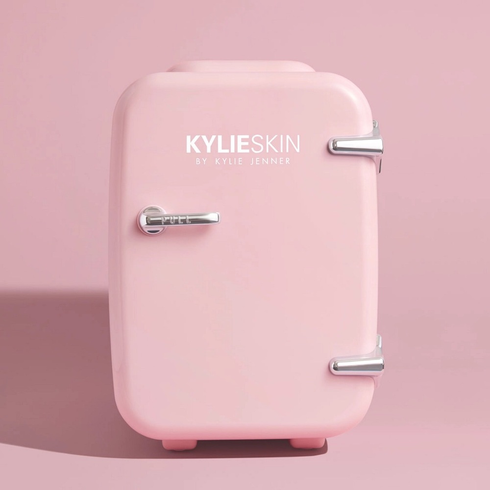 BRAND NEW! IN BOX! KYLIE SKIN MINI FRIDGE!